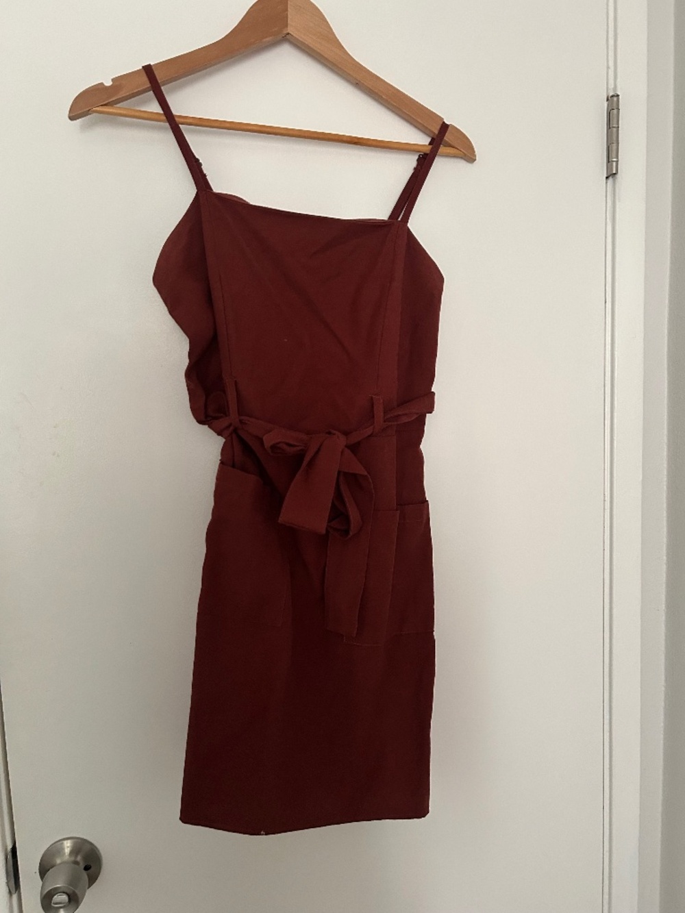 Summer linen blend dress xs